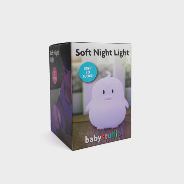 Baby Studio Soft Silicon Night Light - Penguin