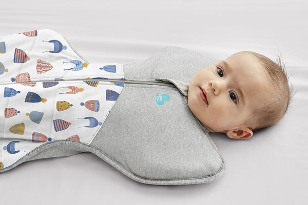 Love to Dream Swaddle Up Designer Collection Warm 2.5TOG - Happy Hats Print