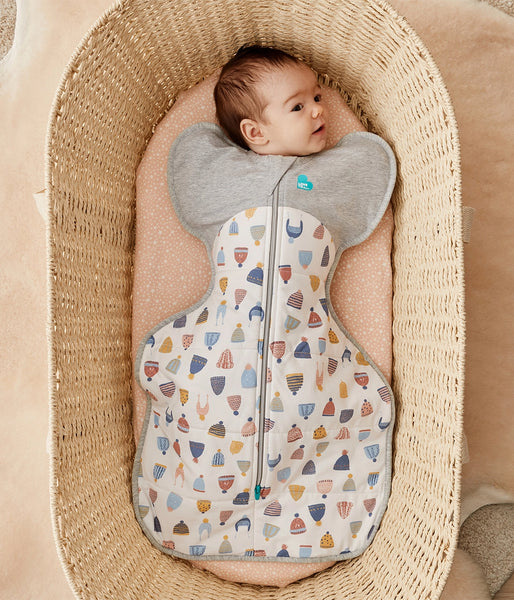 Love to Dream Swaddle Up Designer Collection Warm 2.5TOG - Happy Hats Print