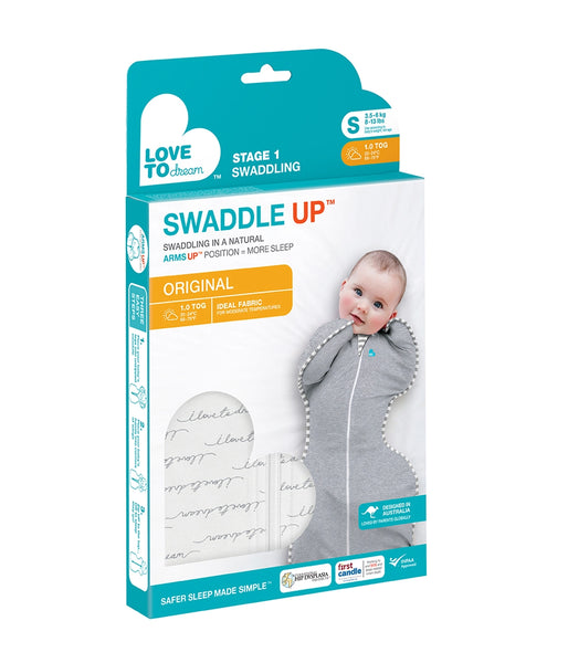 Love to Dream Swaddle Up Original 1 Tog - White Dreamer