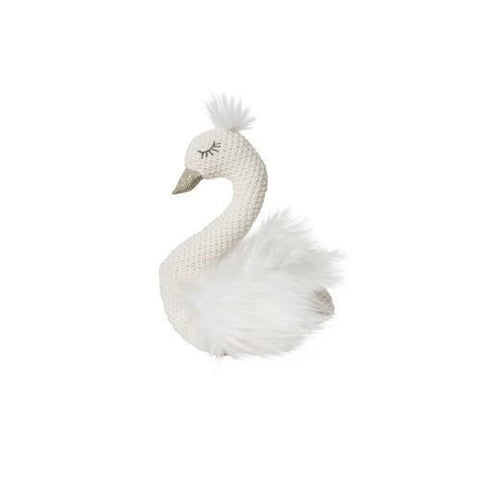 Lily & George Sylvie Swan Rattle