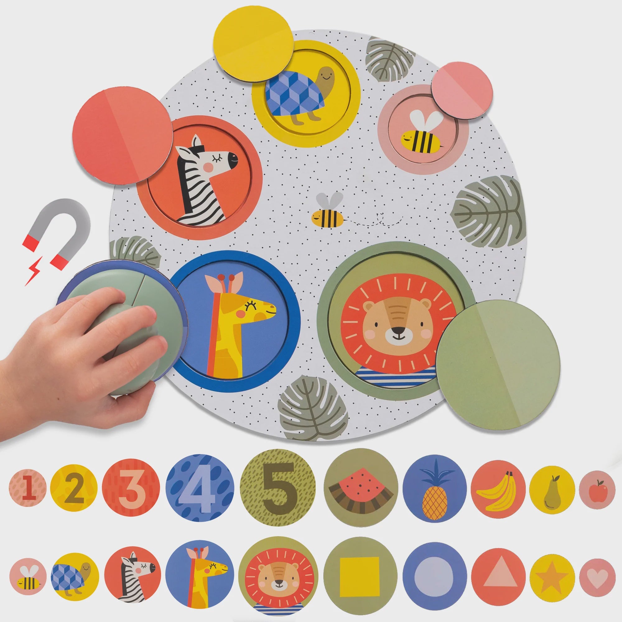 TAF Toys Magnetic Peek-A-Boo Puzzle