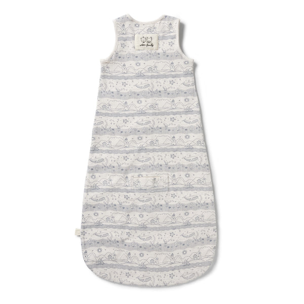 Wilson & Frenchy Organic Sleeping Bag 0.7 TOG Seaside