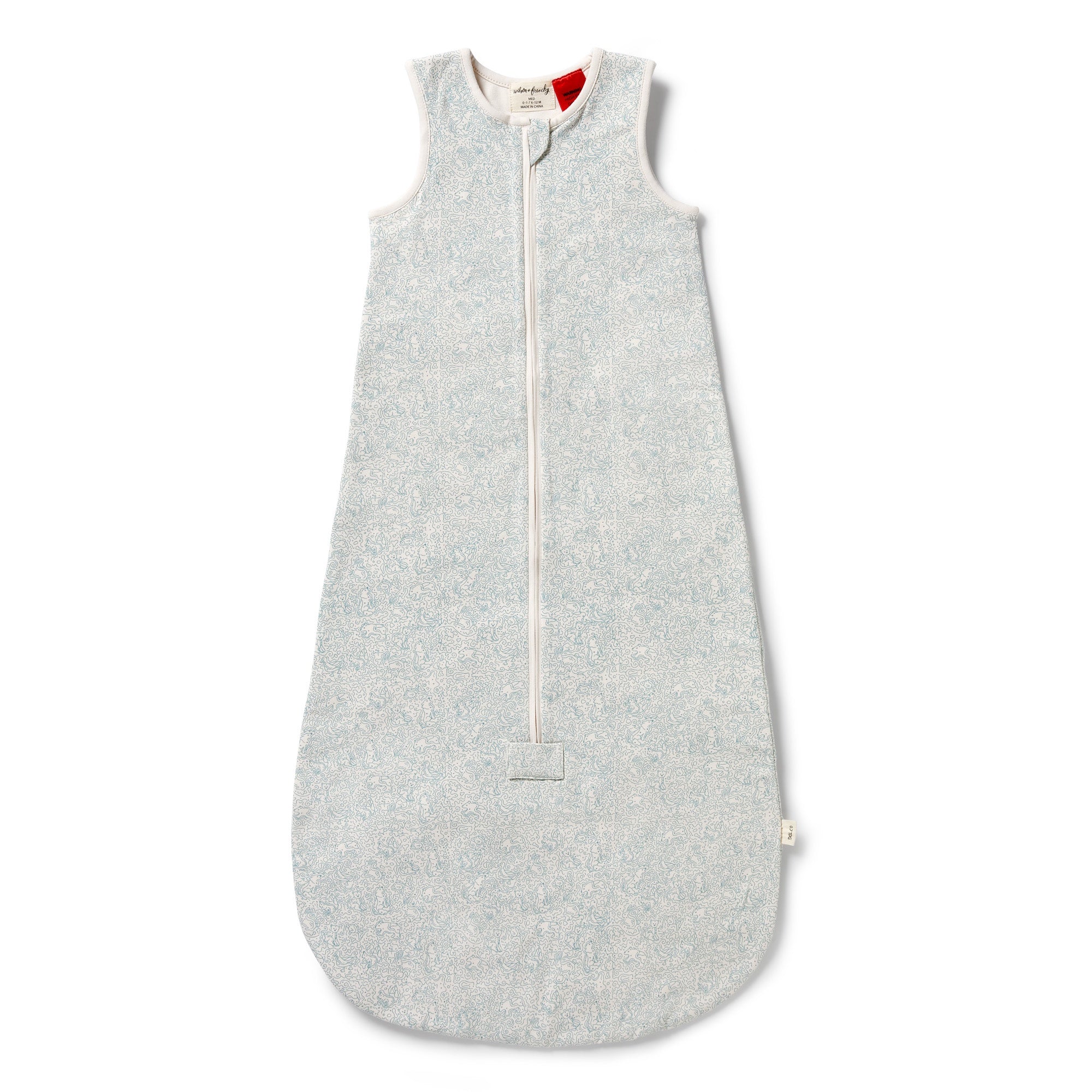 Wilson & Frenchy Organic Sleeping Bag 0.7 TOG Squiggle