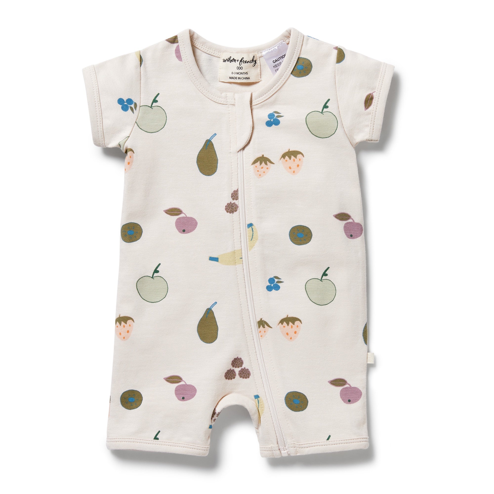 Wilson & Frenchy Organic Boyleg Zipsuit Fruity