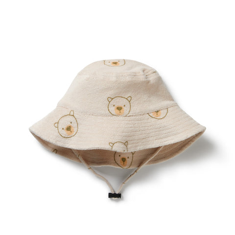 Wilson & Frenchy Organic Terry Hat Beary Cute