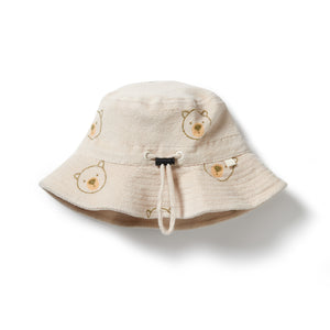 Wilson & Frenchy Organic Terry Hat Beary Cute