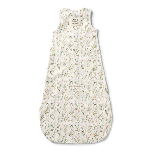 Wilson & Frenchy Organic Rib Sleeping Bag 0.9 TOG Peek-a-Boo