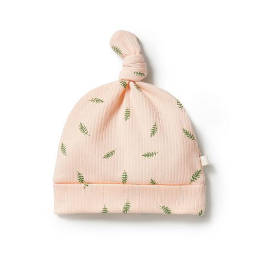 Wilson & Frenchy Organic Rib Knot Hat - Falling Leaf