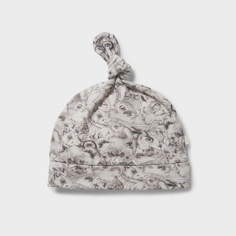 Wilson & Frenchy Organic Knot Hat - Forest Animals