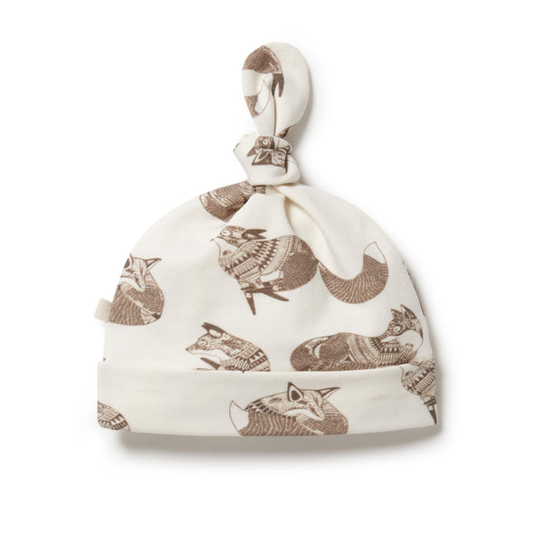 Wilson & Frenchy Organic Knot Hat - Mr Fox