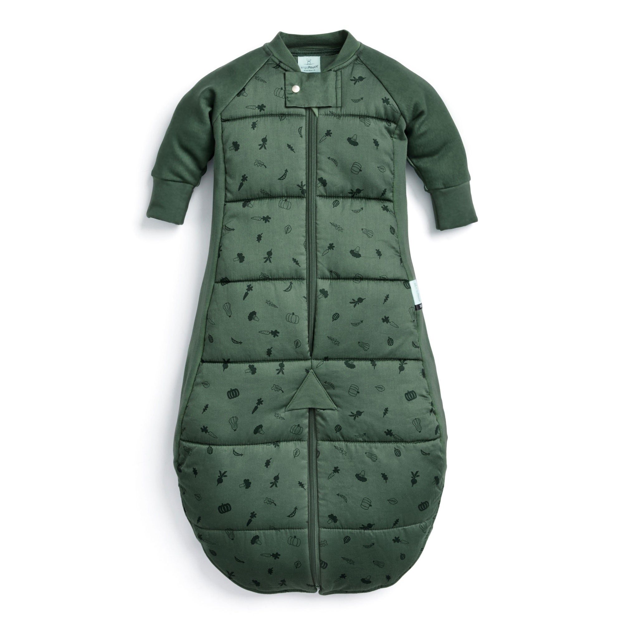 ErgoPouch Sleep Suit Bag 3.5 Tog - Veggie Patch | Baby Junction