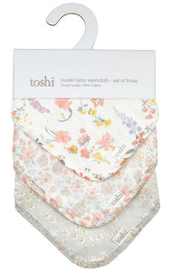 Toshi Muslin Washcloths Isabelle