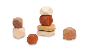 Discoveroo Wooden Stacking Stones