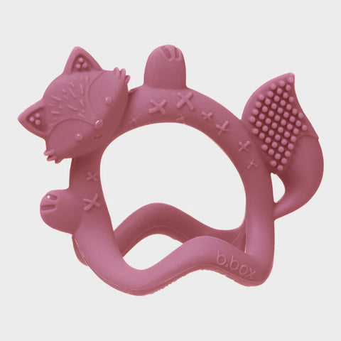 b.box Wrist Teether - Blush Fox