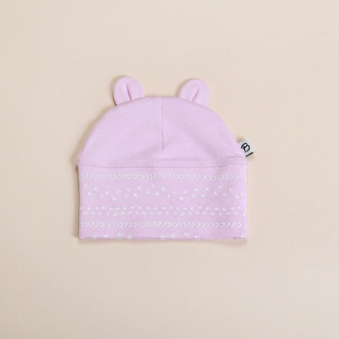 Bibalicious Beanie - Pink Footprints on the Land