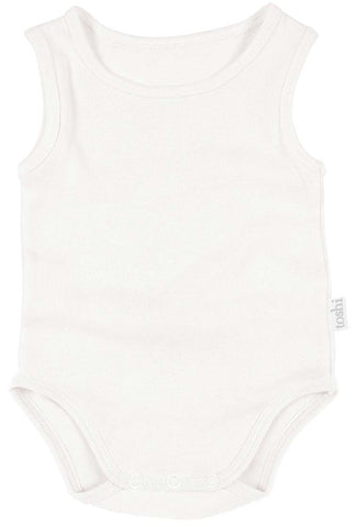 Toshi Dreamtime Organic Onesie Singlet Cream