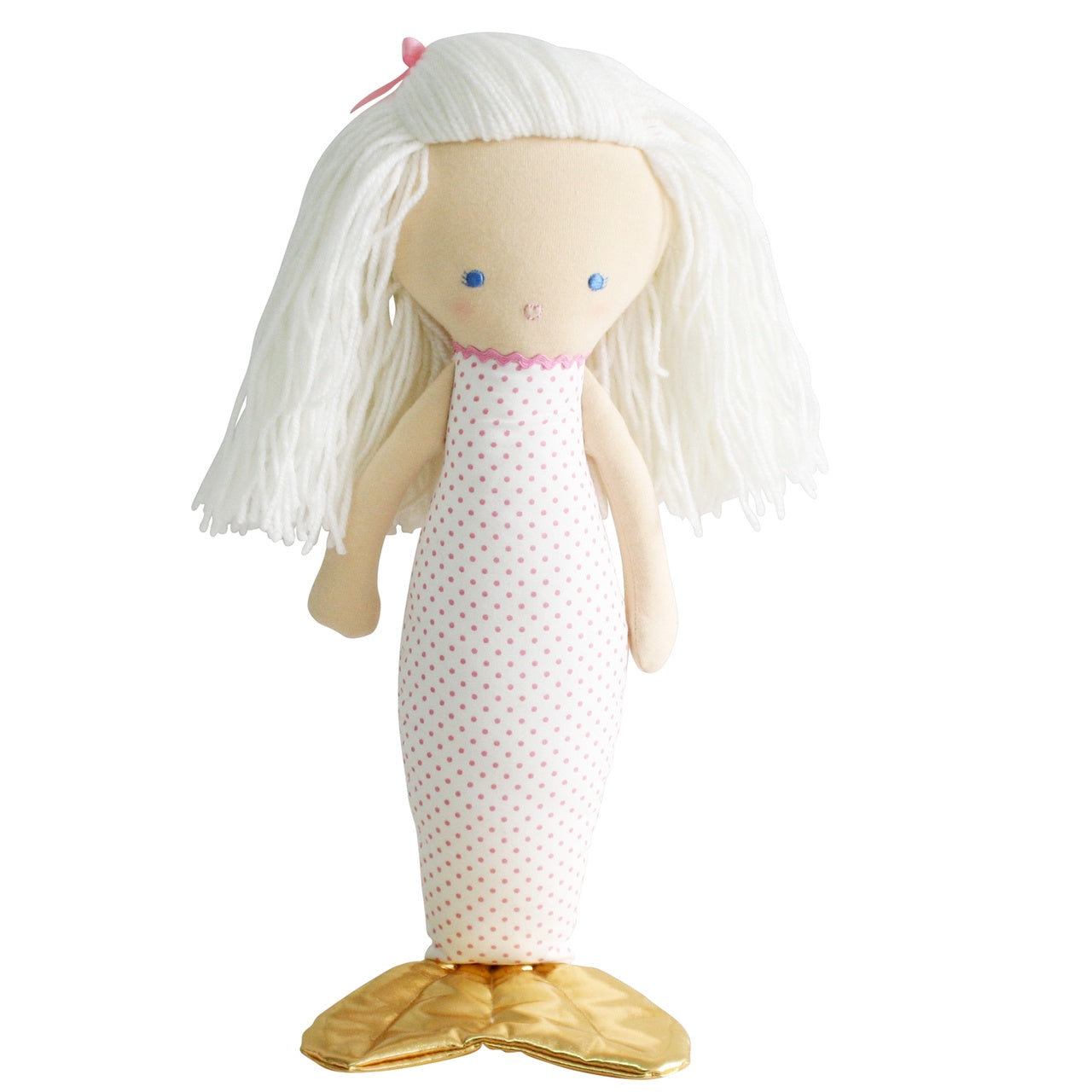 Alimrose Mermaid Doll 40cm - Spot Pink