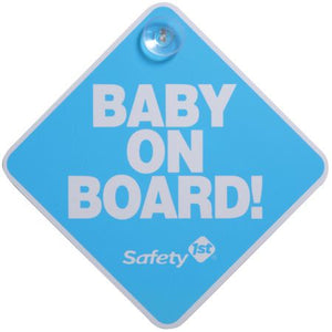 Safety 1st Baby on Board Sign - Blue