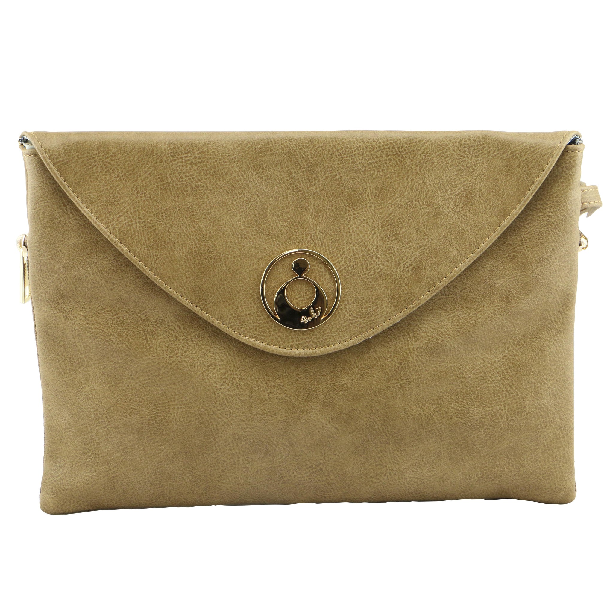 Isoki Windsor Change Mat Clutch - Latte