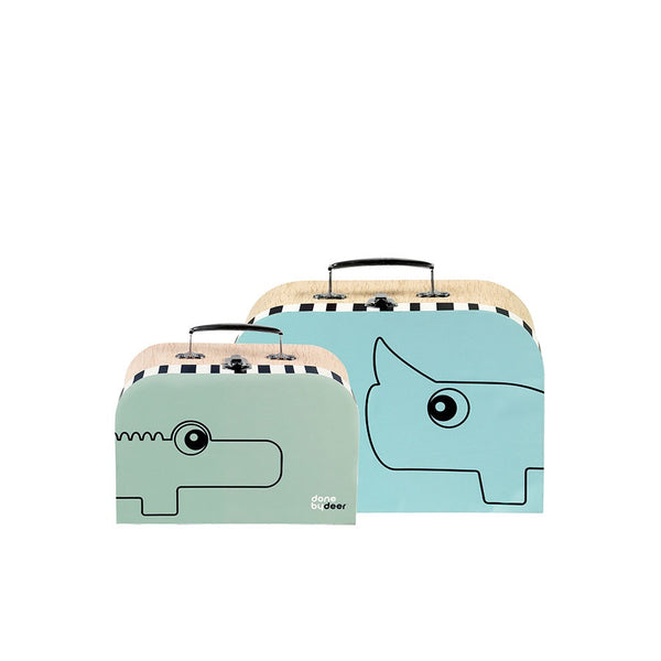 Done by Deer Suitcase Set