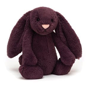 Jellycat Bashful Plum Bunny Medium