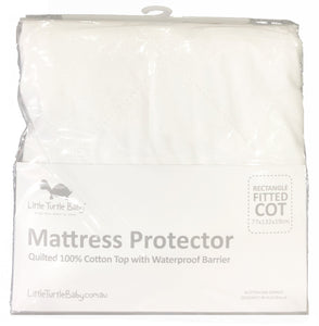 Little Turtle Baby Standard Cot Mattress Protector