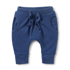 Wilson & Frenchy True Navy Slouch Pants