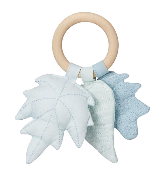 Cam Cam Copenhagen Gift Box with Swaddle & Leaves Rattle - Holiday