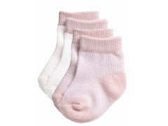 Playette Preemie Socks 2pk - Pink