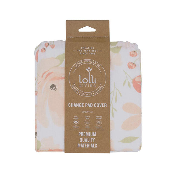 Lolli Living Meadow Change Pad Cover - Floral