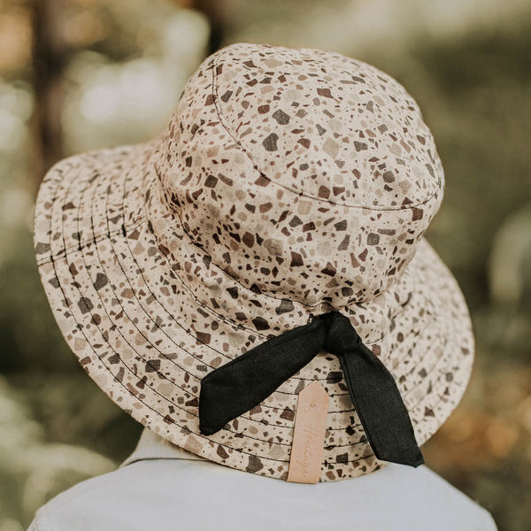 Bedhead 'Explorer' Kids Reversible Sun Hat - Terrazzo/Ebony