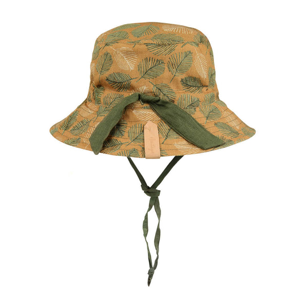 Bedhead 'Explorer' Kids Reversible Sun Hat - Oakley/Olive