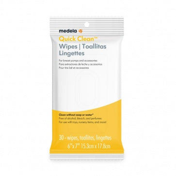 Medela Quick Clean Wipes Pack of 30