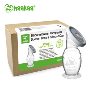 Haakaa 150ml Breast Pump and Cap Gift Pack
