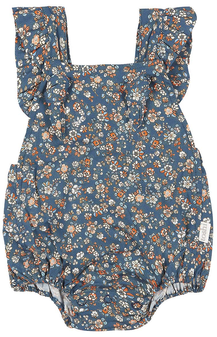 Toshi Baby Romper Libby Midnight