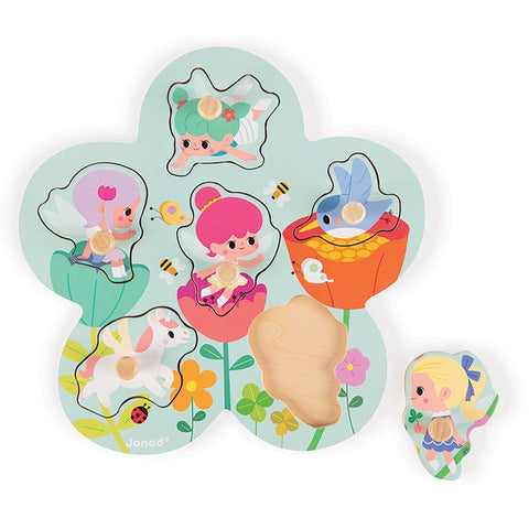 Janod Fairies Peg Puzzle