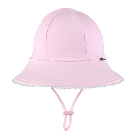 Bedhead Baby Bucket Hat - Blush with Ruffle