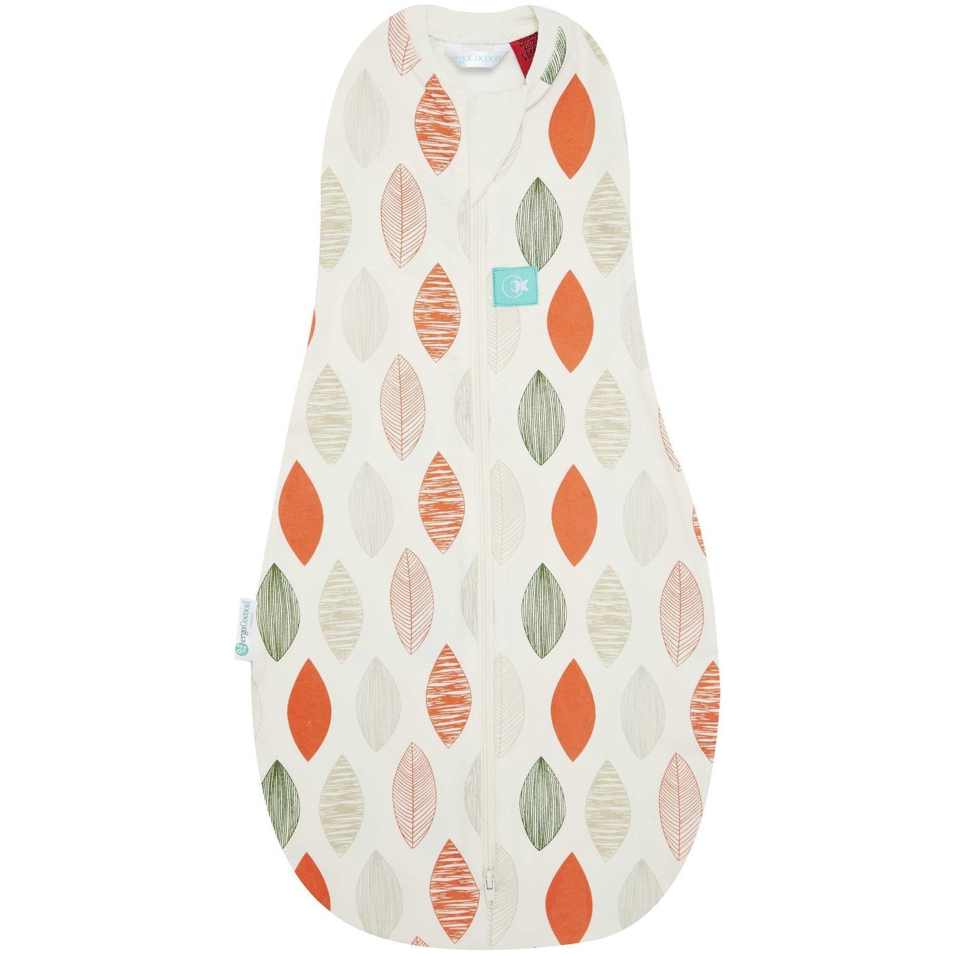 ErgoPouch Cocoon Swaddle Bag 1 Tog Blush Leaf Baby Junction