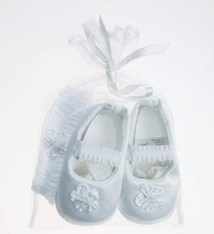 Playette Occasional Satin Shoes & Headband Gift Set