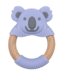 Bibibaby Teething Rings - Koala Violet
