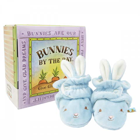 Bunnies by the Bay Bud Hoppy Feet Slippers