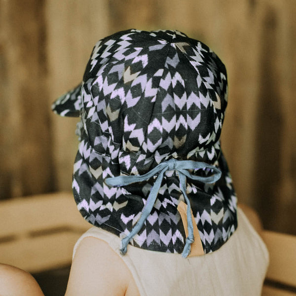 Bedhead 'Lounger' Baby Reversible Hat - Scout/Steele