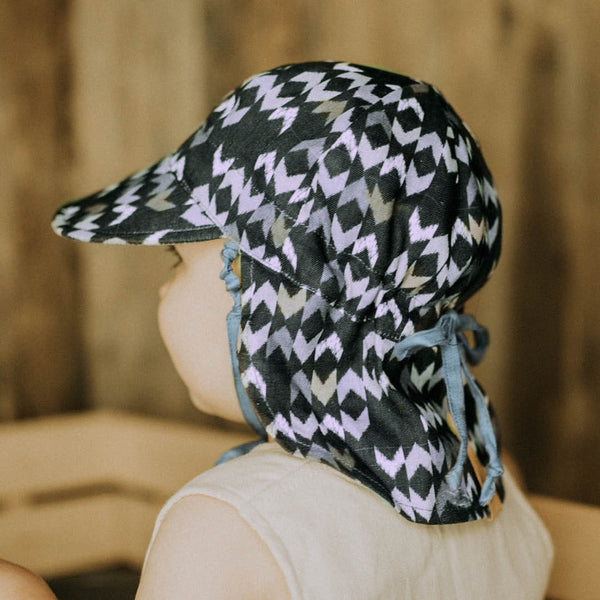 Bedhead 'Lounger' Baby Reversible Hat - Scout/Steele