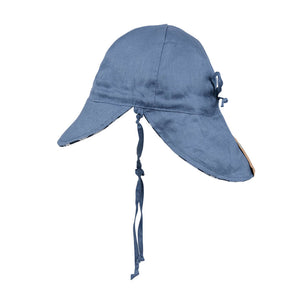 Bedhead 'Lounger' Baby Reversible Hat - Scout/Steele
