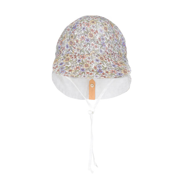 Bedhead 'Lounger' Baby Reversible Hat - Winnie/Blanc