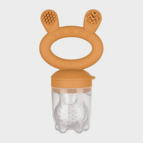 Haakaa Fresh Food Teether Feeder - Pumpkin