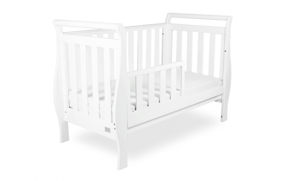 Babyhood Georgia Sleigh Cot Luxx