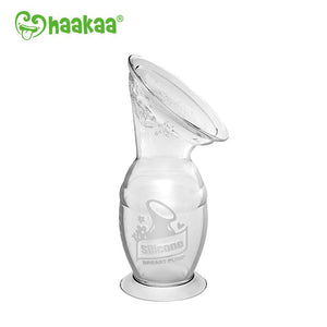 Haakaa 150ml Silicone Breast Pump (with suction base)
