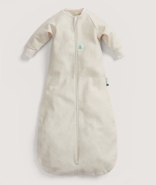 Ergopouch Jersey Sleeping Bag 1.0 TOG Sleeved - Oatmeal Marle
